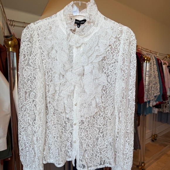 Sister Jane Plume Lace Blouse - Picture 1 of 2